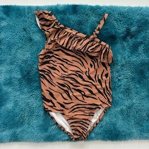 Carter’s Girls One Piece Tiger Swimsuit Size 5